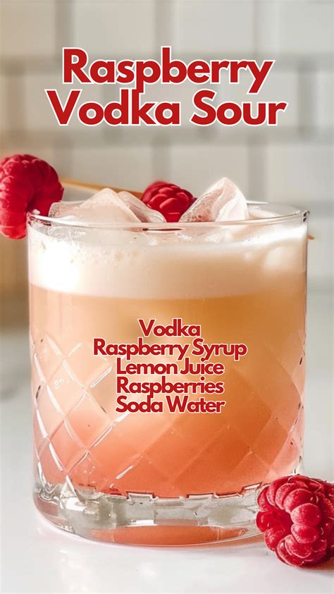 Raspberry Syrup For Alcoholic Drinks