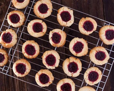 Raspberry Thumbprint Cookies Emeril