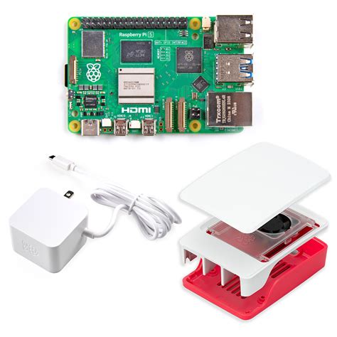Raspberry Pi 5 8gb Basic Kit Including Raspberry Pi 5 8gb Board Raspberry Pi 5 Case And Cooler