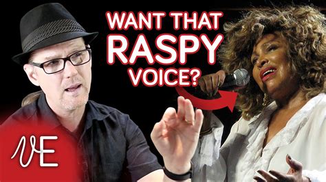 Raspy voice
