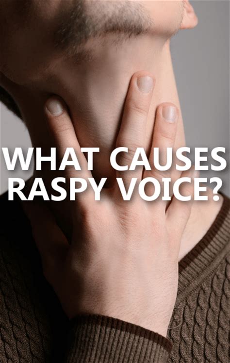 Causes of Raspy voice