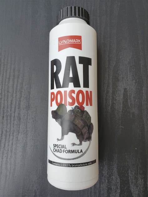 Rat Poison Bottle