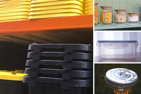 rat proof storage containers