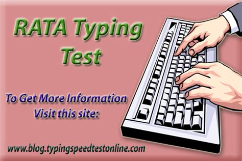 rata typing speed test