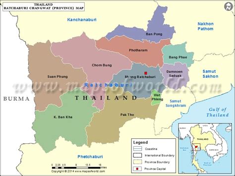 ratchaburi thailand map world map