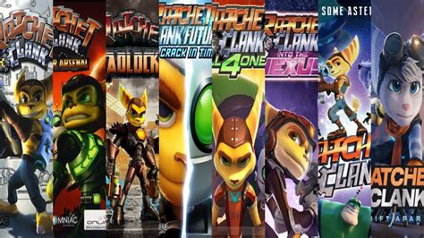 ratchet and clank games list