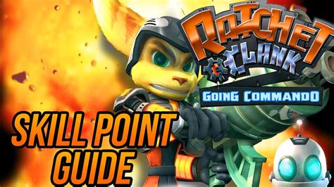 ratchet and clank going commando skill points