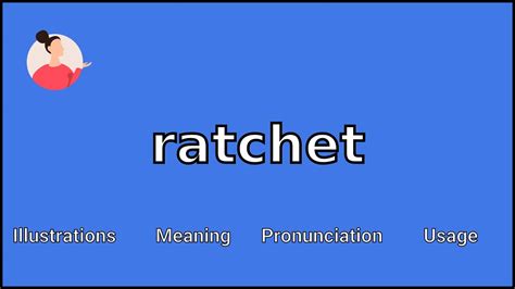 ratchet meaning in chinese
