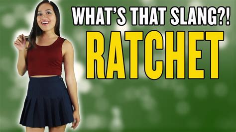 ratchet meaning slang