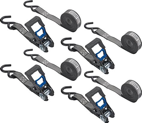 Ratchet Straps With Hooks