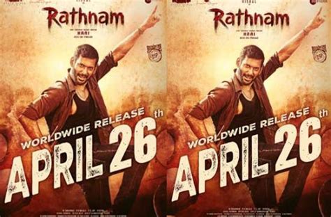 rathnam vishal movie release date