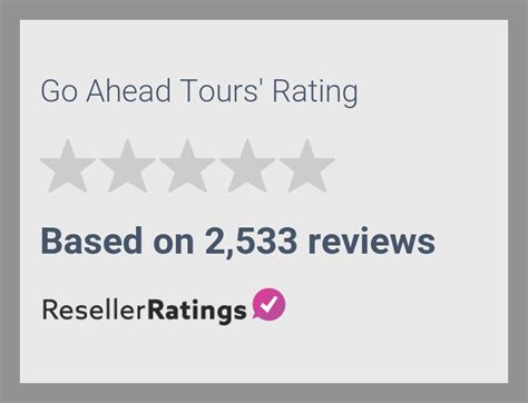 ratings for go ahead tours