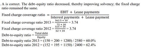 ratio analysis examples with solutions pdf