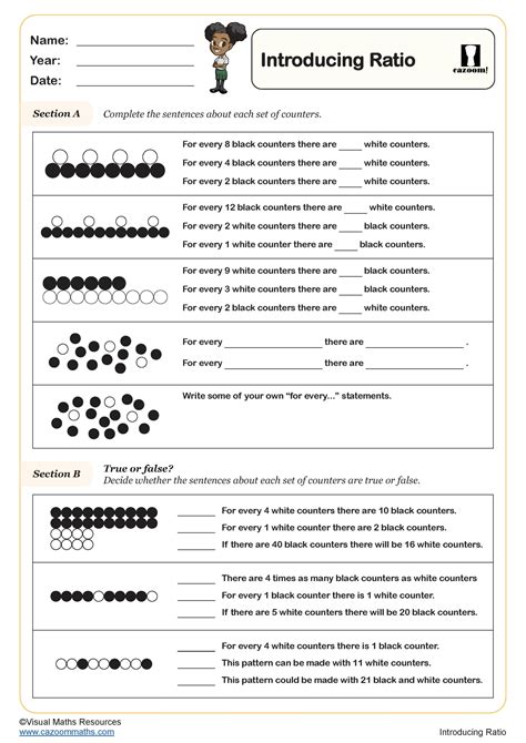 Ratio Worksheets Printable