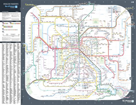Plan du Métro de Paris 2018 Lignes, Horaires, État du Trafic