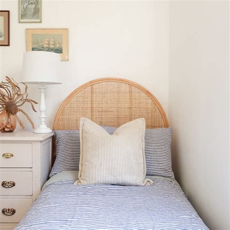 Rattan Bedhead King Single