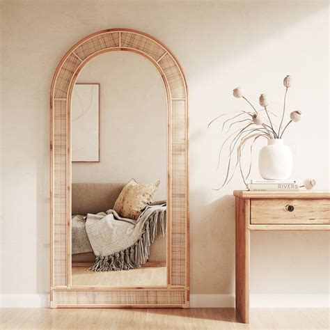 Rattan Mirror Boho