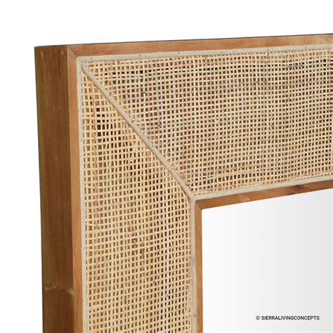 Rattan Mirror Frame