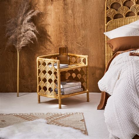 Rattan Side Table Adairs