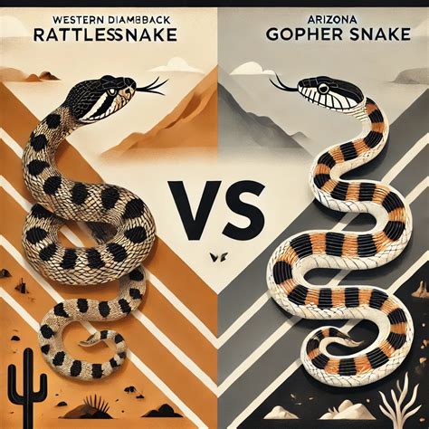 Rattlesnake Vs Gopher Snake