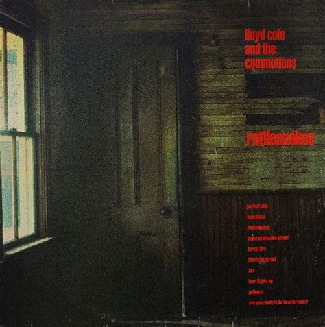 rattlesnakes lloyd cole and the commotions