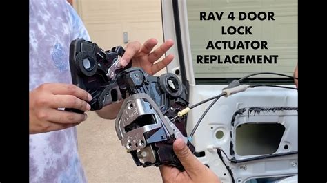 rav4 door lock actuator replacement