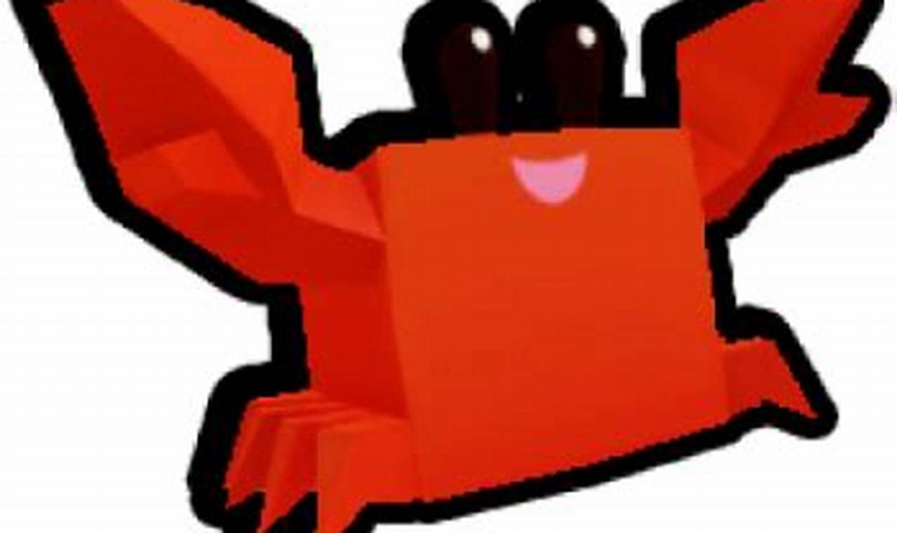 rave crab pet sim x value