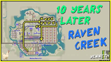 raven creek map