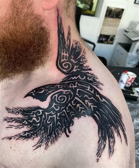 Raven Tattoos Designs