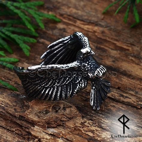 Raven Wings Ring