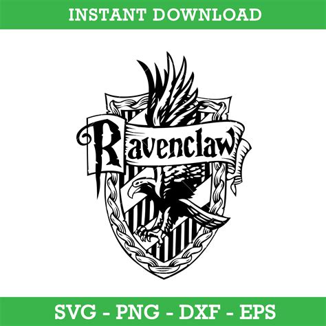 Ravenclaw Printable Stencil