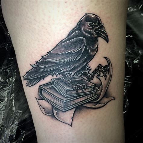 Bow Tattoo on right ankle done at the ravens nest tattoo in Norwalk, CT