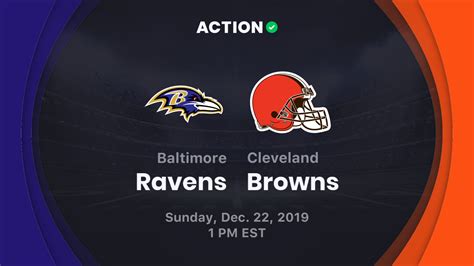 ravens vs browns betting predictions