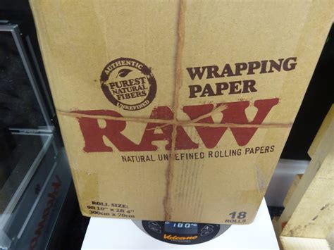 Raw Gift Wrapping Paper