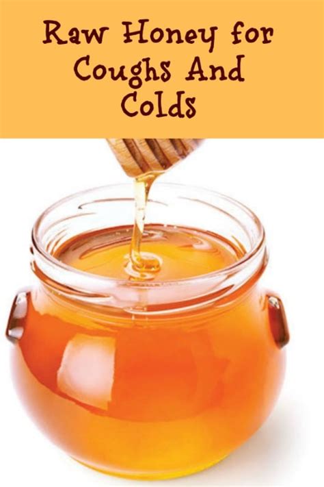 raw honey for cough and cold
