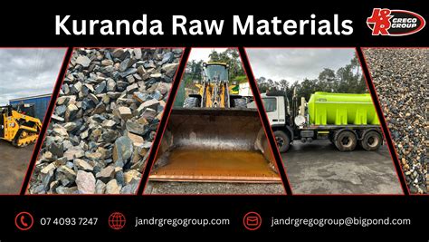 Raw Materials Kuranda