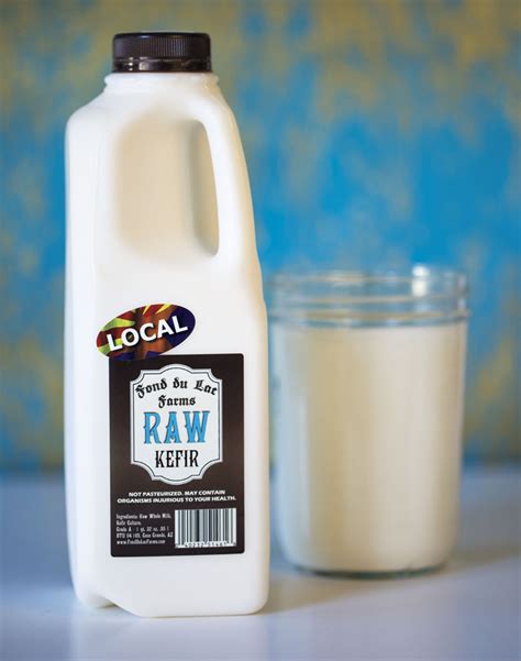 raw milk kefir