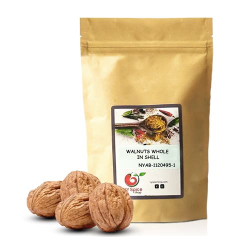 Raw Walnuts In Shell