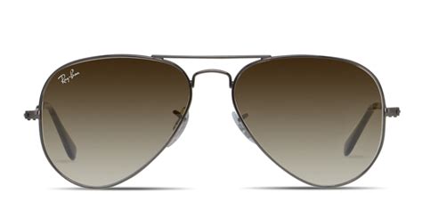 RayBan RB3025 Aviator Prescription Sunglasses Gold / B15 Brown