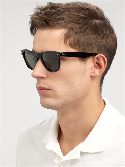 Lyst RayBan Classic Wayfarer Sunglasses in Black