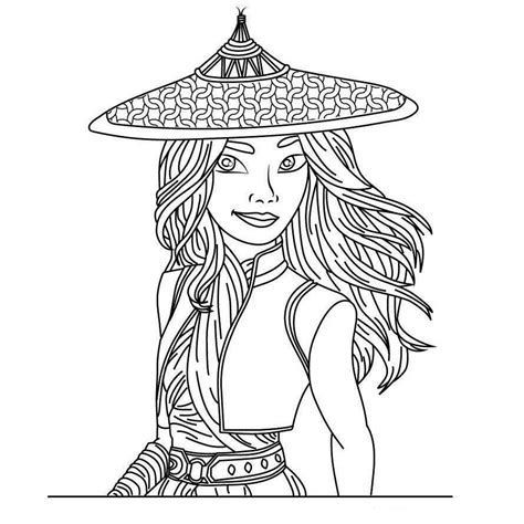 Raya Coloring Pages https//ift.tt/3n3c715