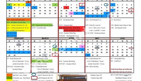 Raymond School District Calendar