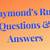 raymond's run questions and answers pdf