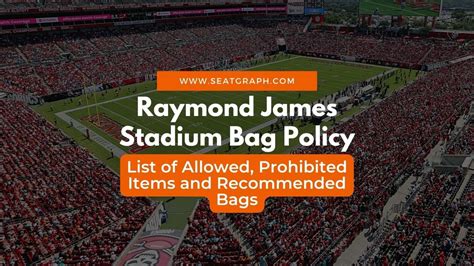 raymond james stadium bag policy