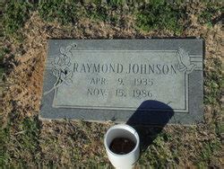raymond johnson find a grave
