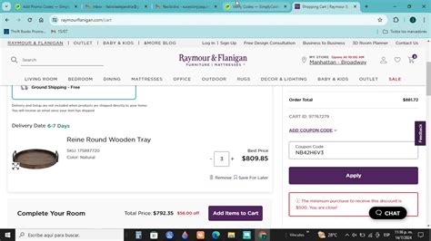 Raymour And Flanigan Customer Code