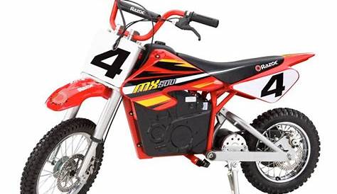 Razor MX650 Electric Dirt Rocket Bike + Razor MX500 Dirt Rocket