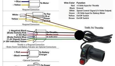 Throttle and Control Module Kit for Razor E100/E125, Versions 1-9