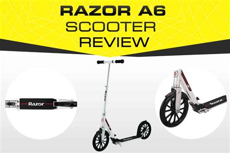 razor a6 kick scooter review