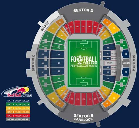 rb leipzig stadium map